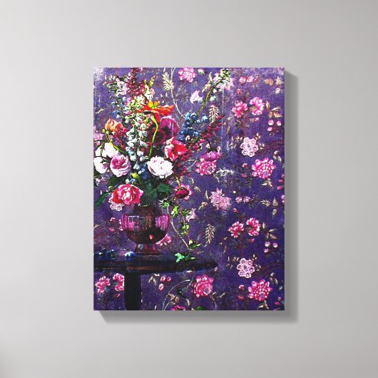 Fleurs gâtées - Toile enveloppée / (Recto)