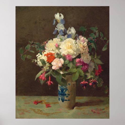 Fleurs - George Cochran Lambdin Poster d'Art (Devant)