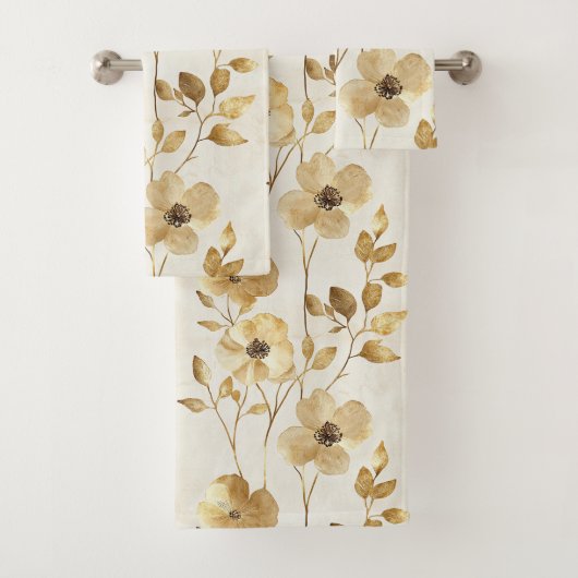 Fleurs Glamour Doré Chic (En situation)