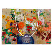 Fleurs, Grand sac cadeau Redon (Dos)