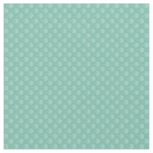 Fleurs gravées à l'eau-forte blanches sur le tissu (Fermer)