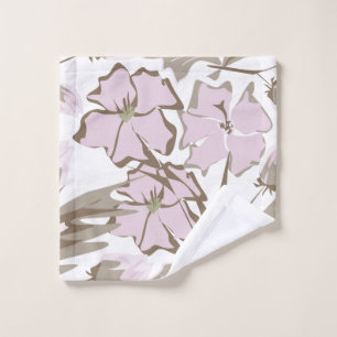 Fleurs grises et lilas.