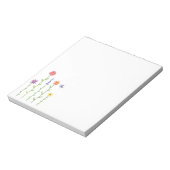 Fleurs hautes - Bloc-notes (Tourné)