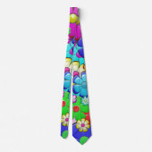 Fleurs hippies cravate (Dos)