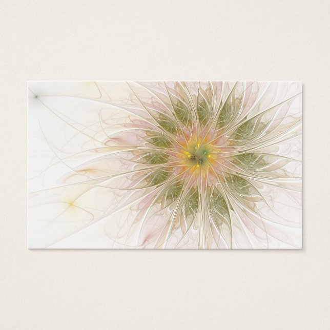 Fleurs imaginaires fractales douces et tendres (Devant)