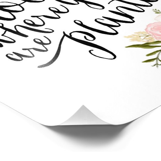 Fleurs | Impression d'art (Coin)