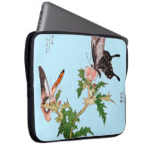 FLEURS JAPONAISES AVEC BOUTEILLES Sac électronique (Devant droit)