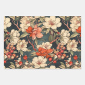 Fleurs japonaises Motif 3 Feuilles papier d'envelo (Devant 2)