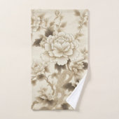 Fleurs Jardin 10 Serviettes de bain (Serviette à main)
