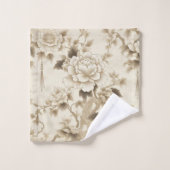 Fleurs Jardin 10 Serviettes de bain (Gant de toilette)
