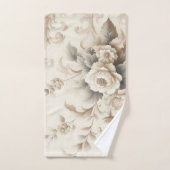 Fleurs Jardin 22 Serviettes de bain (Serviette à main)