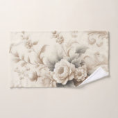 Fleurs Jardin 22 Serviettes de bain (Serviette à main)