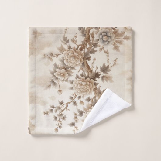 Fleurs Jardin 25 Serviettes de bain (Gant de toilette)