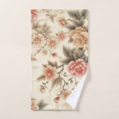 Fleurs Jardin 28 Serviettes de bain (Serviette à main)