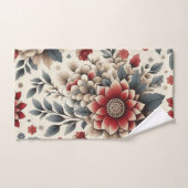Fleurs Jardin 30 Serviettes de bain (Serviette à main)