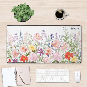 Fleurs Jardin Floral Coloré Jolies Personnalisé