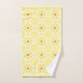 Fleurs jaunes (Serviette à main)