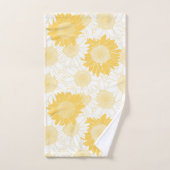 Fleurs jaunes (Serviette à main)