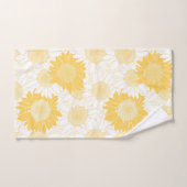 Fleurs jaunes (Serviette à main)