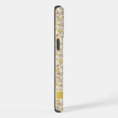 Fleurs Jaunes Beige Tan Personnalisables (Côté droit)