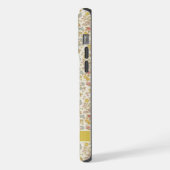 Fleurs Jaunes Beige Tan Personnalisables (Côté gauche)