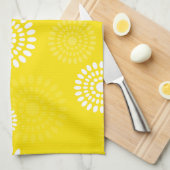 Fleurs jaunes d'été Serviette (Quart Plié)