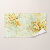 Fleurs jaunes sauvages (Serviette à main)