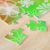 Fleurs Jigsaw Puzzle Ressort coloré (Côté)