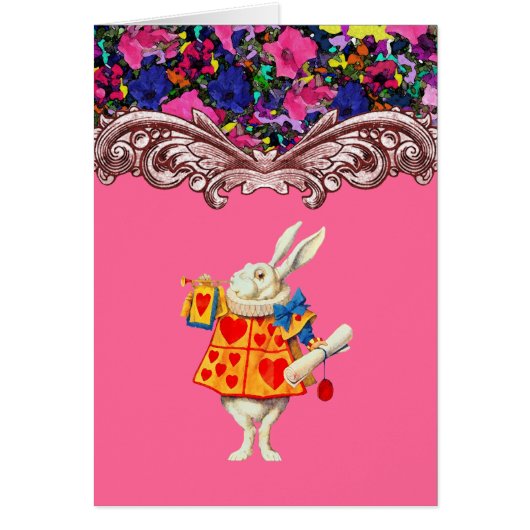 Fleurs Joueuses ~ Carte (Devant)