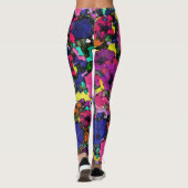 Fleurs Joueuses - Leggings (Dos)