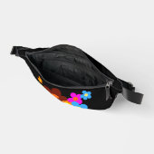 Fleurs joyeuses colorées Pastel Black (Ouvrir)