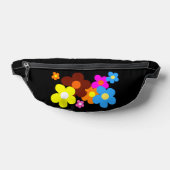 Fleurs joyeuses colorées Pastel Black (Poser)