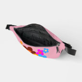 Fleurs joyeuses colorées rose pastel (Ouvrir)