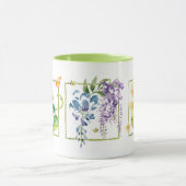 Fleurs joyeuses Papillons & Bees Mug (Centre)