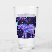 Fleurs joyeuses Verre éléphant (Dos)