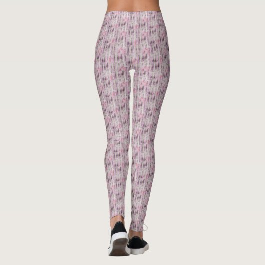 Fleurs Leggings féminins (Dos)