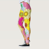 Fleurs Leggings féminins (Gauche)