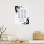 Fleurs luxuriantes | Tableau de sièges rose pourpr (Cuisine)