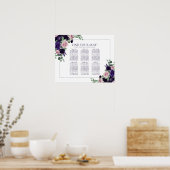 Fleurs luxuriantes | Tableau des sièges de table P (Cuisine)