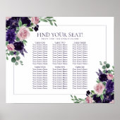 Fleurs luxuriantes | Tableau des sièges de table P (Devant)