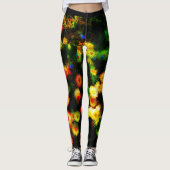 Fleurs magiques leggings funky (Devant)