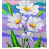 Fleurs marguerites Douche Rideau (Devant)