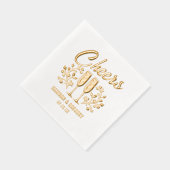 Fleurs mariages de Champagne Cheers Nom personnali (Droite)