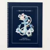 Fleurs marines d'ancre bleu clair (Devant)