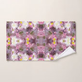 Fleurs mauves victoriennes  (Serviette à main)