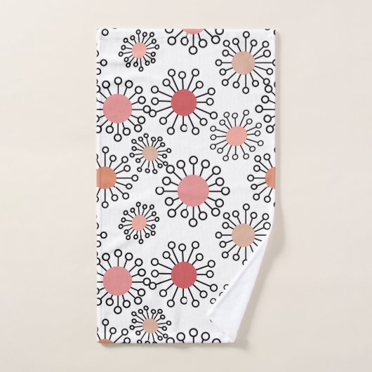 Fleurs MCM  (Serviette à main)