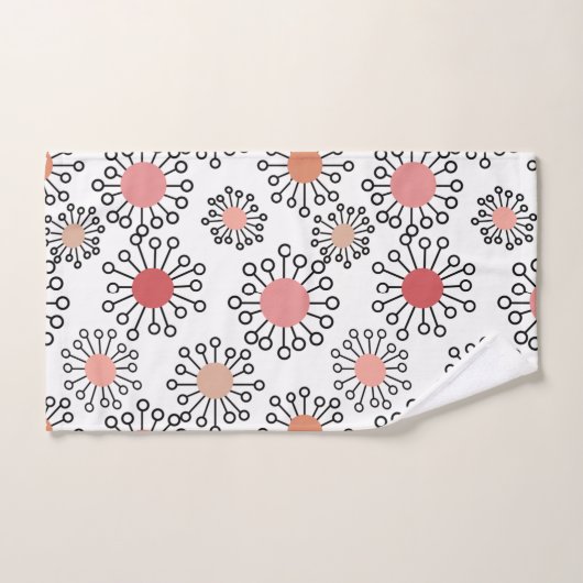 Fleurs MCM  (Serviette à main)