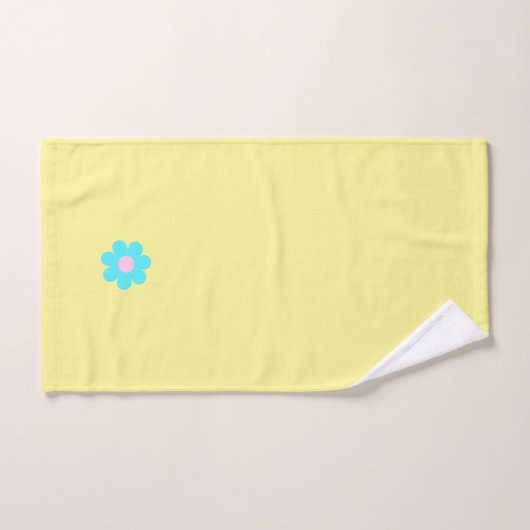 Fleurs mignonnes (Serviette à main)