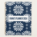 Fleurs Motifs marguerites fleurissent Floral Navy<br><div class="desc">Bonjour ! J'espère que vous aimez ce dessin original. Ajoutez votre propre texte,  changez les couleurs ou les polices pour le personnaliser. Consultez ma boutique pour plus de dessins. Si vous voulez quelque chose de personnalisé,  faites-le-moi savoir.</div>