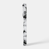 fleurs noir et blanc (Côté gauche)